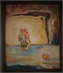 Современная живопись Картина Колобок Художница Мария Вихрова