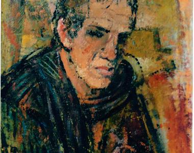 Современная живопись картина портрет Челентано художник Чаркин Серафим, современное искусство 